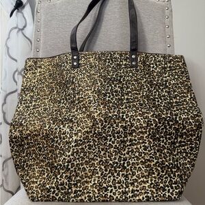 Leopard Print Tote Bag